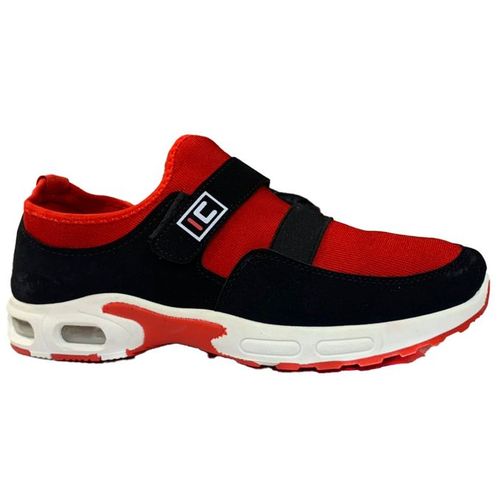 Men's Designer Sneaker - Black,White,Red