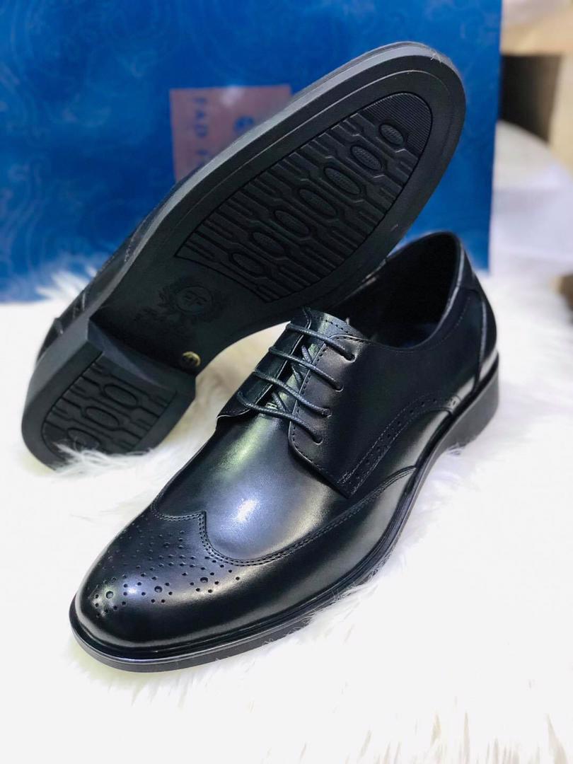 Men's Oxford Clarks Shoes -Black and Brown