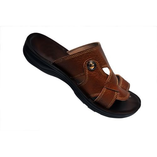 Men's Flip Flops Sandals - Brown