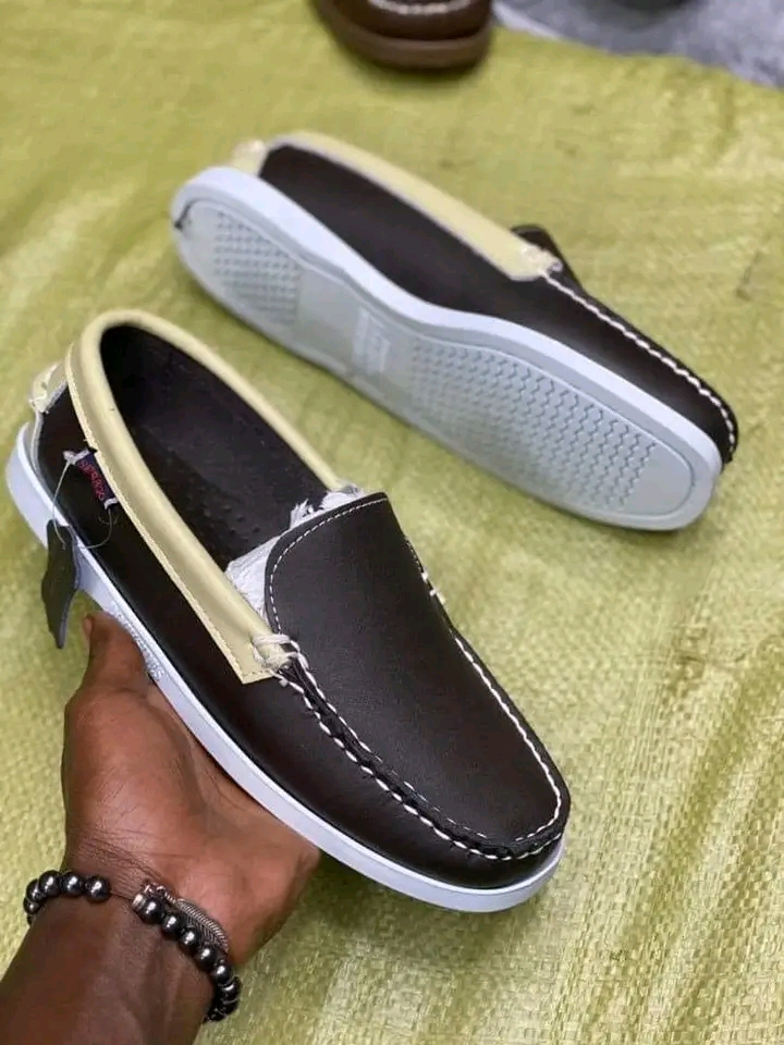 Men's Designer Shoes - Brown,White