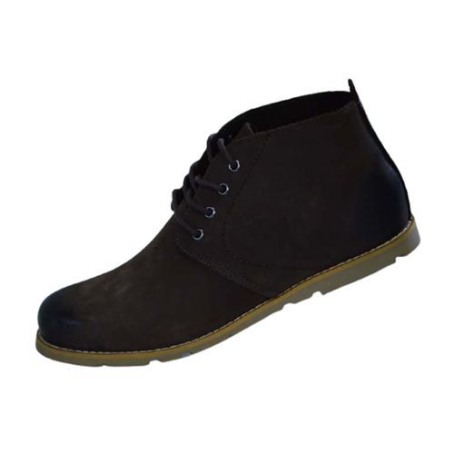 Men's Designer Lace Boots - Black,Brown