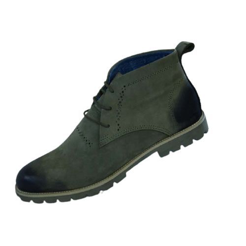 Designer Lace Boots - Green