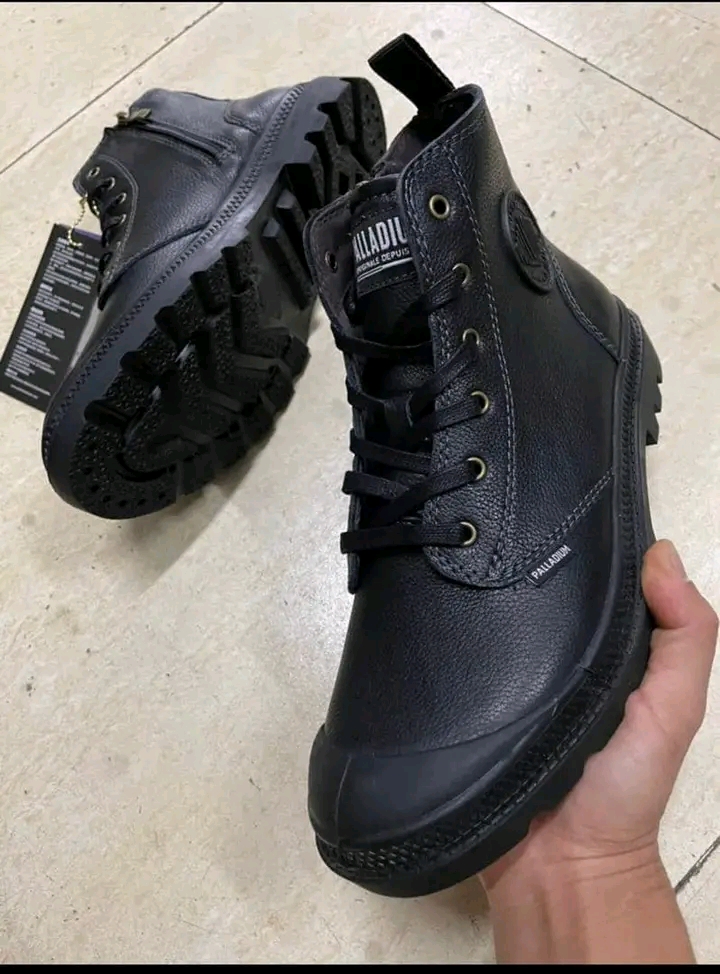 Men's Pladdium Boots -Black