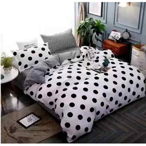 Qq Jack Duvet Set With 1 Bedsheet & 2 Pillowcases- Multicolour