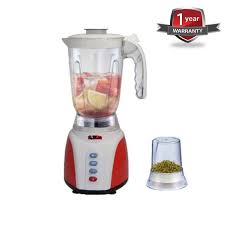 Electro Masters EM-BL-1359 Superficient Electric Blender With Grinder Mill – White,Red