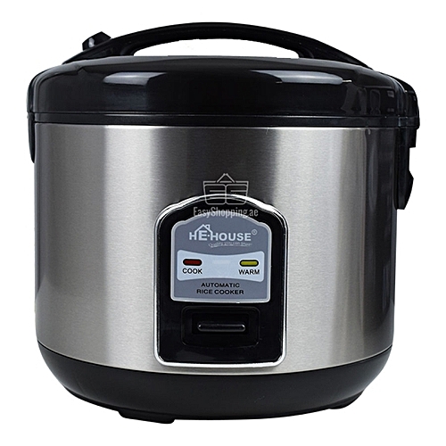 HE-HOUSE 2.5 Liters Metal Rice Cooker