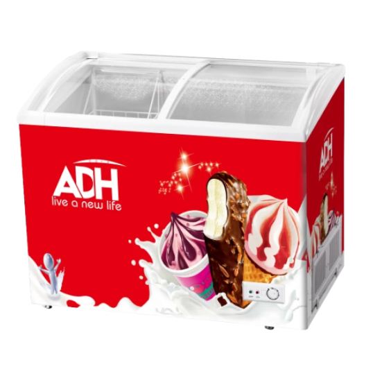ADH Show Case Display Freezer SD 360 Litres – Ice cream Freezer