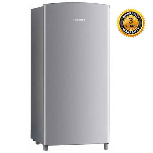 Hisense 195L Single Door Fridge – Silver