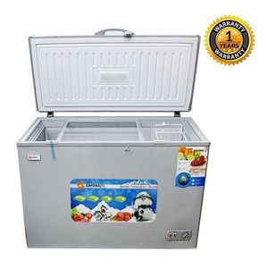 Sayona chest freezer 250litres silver colour