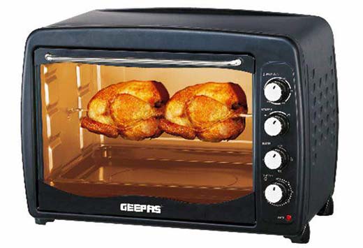 Geepas electric oven with Rotisserie