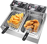 crown japan katwe double fryer 6x2litres