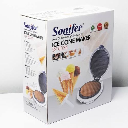Sonifer Electric Ice Cone Maker- SF-6034 – White