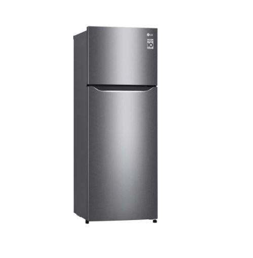 LG 225L Top Freezer Double Door Refrigerator GN-B222SQBB