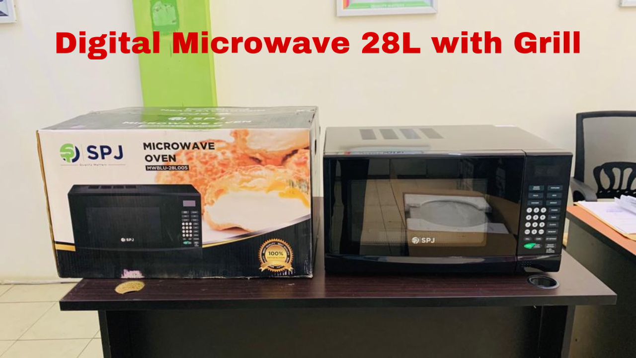 SPJ 28Liter Digital Microwave MWBLU-28L005