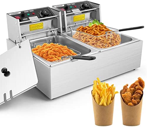 CJK Commercial Electric Fryer 12L