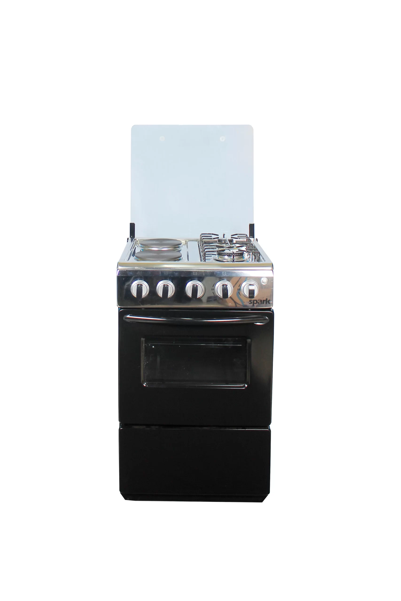 Spark Cooker P5022E 50x50cm 2gas burners and 2electric plates