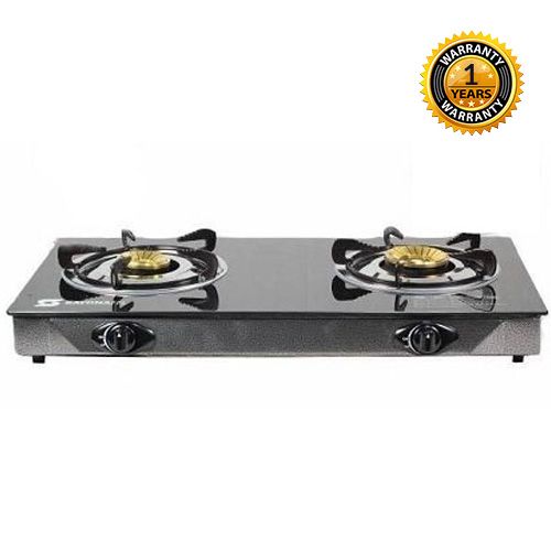 Sayona SB-208 2-Burner Table Top Gas Stove – Black
