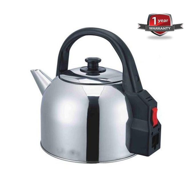 Electro Master EM-SK-1097 Stainless Steel Electric Kettle, 5.0Ltrs – Silver