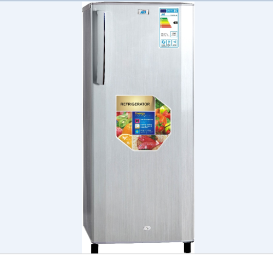 ADH 250litres silver colour single door