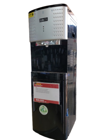 Duratek Water Dispenser Black &amp; Silver 29B3BKFSC