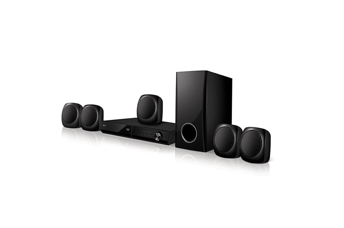 LG Home Theater LHD427 330W Short Speakers