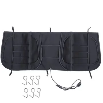 12V Podsedák Na Zadní Sedadlo Vyhřívané Polštářek Vytápěný Zimní Přehoz Elektrický Koberec