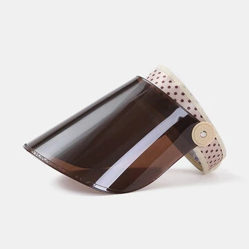 Prázdná nastavitelná anti-UV klobouk se širokou kšiltovkou pro krytí obličeje