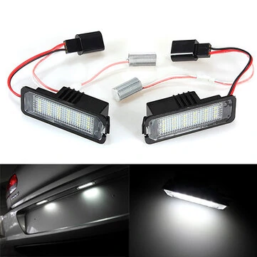 18 SMD LED osvětlení registračního čísla pro VW Golf Mk4 MK5 Passat Polo