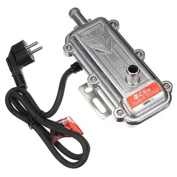 3000W Vzduchový ohřev 90stupňová trubice evropská standardní zástrčka topení motoru automobilu