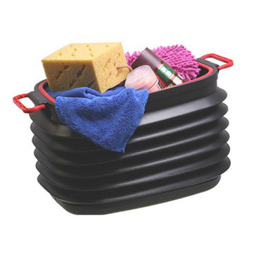 Bunning 37L Sklápěcí Vysouvací Popelnice Kbelík Mytí Úložiště