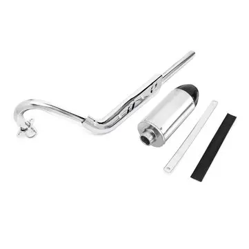 Pro Honda XR50 CRF50 50cc 70cc 90cc 110cc 125cc Pit Bike Černý Výfukový Sběrač