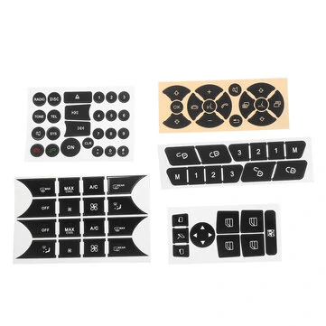 Sada opravy tlačítka řízení AC okna Autonálepky pro Mercedes Benz 2007-2014