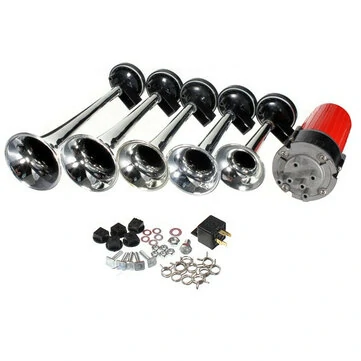 Musical Dixie Dukes Of Hazzard Electronic Chrome Air Horn Trumpet