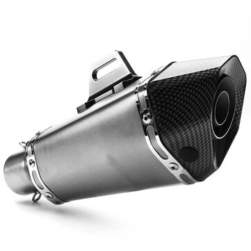 36mm-51mm Motocykl Hliníkový Úplný Výfuk Systém Universal