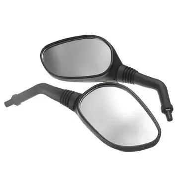 8mm Černé Zadní Zrcátka Pro 50cc Bike Skútr Motocykl ATV