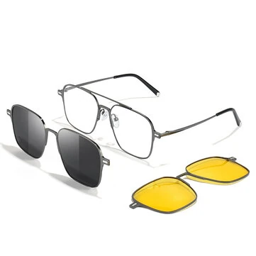 3 v 1 Magnetické Brýle proti modrému světlu s HD Polarizovanými