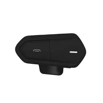 QTBE6 1000M Motohelmy Interkom Bezdrátová s bluetooth Funkce FM Headset Walkie-talkie Černá