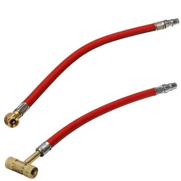 Motocykl Kolo Měděná Pumpa Inflační Hrot Ventil Pneumatiky Trubka Inflátor Prodlužovací Adaptér