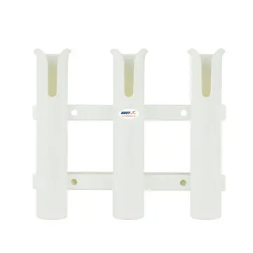 BSET MATEL 3 Trubky Rack Pro Loď Lodí Držák Plastový Rybářský Prut