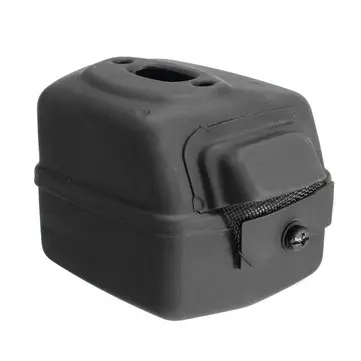 Podpora černého výfukového tlumiče plastu pro HUSQVARNA HUSKY 50 51 55, 55 Rancher