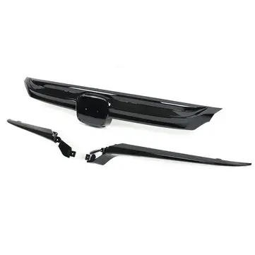 Pro 2018-2019 10. generaci Honda Accord Sedan JDM Sport Style mřížka lesklá černá