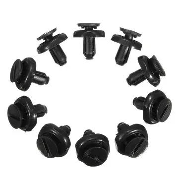 7mm Radiator Cover Clips Engine Cover Trim Clips For Toyota Avensis