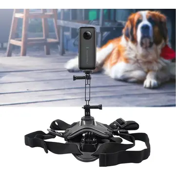 STARTRC Psí postroj Mount Popruh Držák pro akční kameru Insta360 ONE X nebo EVO