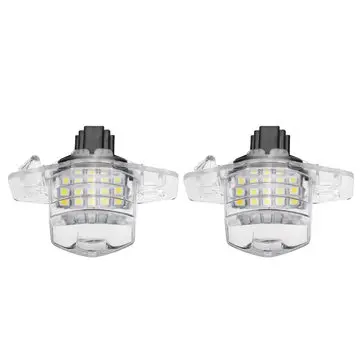 12V 2 ks 18 SMD LED světla na registrační značku pro Honda Crosstour CR-V FR-V HR-V