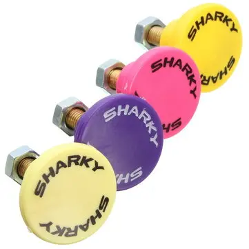 Šrouby s pestrobarevnými registračními šrouby 6 mm pro motocykl nebo skútr