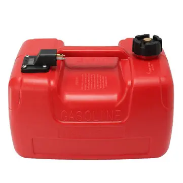 12L Přenosná Loď Yacht Motor Marine Outboard Palivová Nádrž Olejová Schránka S Konektorem