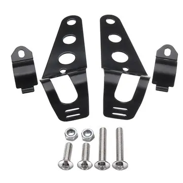 Kovový Držák Světlometu Pro Montáž Světlometu na Motocyklu 34mm-45mm