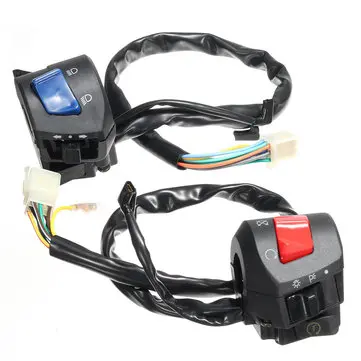 Univerzální ovladač světel se zvukem a směrovkou pro 7/8 palcový motocyklový řídítka