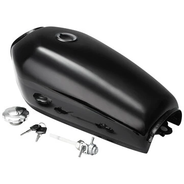 9L Palivová nádrž s vypínačem s klíčovou retro motocykl vintage závodník pro Honda CG125 AA001