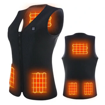 Vyhřívaný pánský vesta s elektrickým ohřevem, možností praní, teplá sportovní horská turistika horolezecké motorkářské oblečení